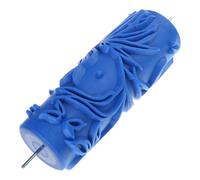 Rouleau à peinture avec motif en relief - 12,7 cm - Manchon en caoutchouc - Décoration murale - Convient pour les bricoleurs, les peintres professionnels, les rouleaux de structure décoratifs