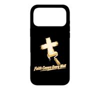 Rouleau à Peinture Faith Covers Every Wall Cross Coque pour iPhone 17 Pro Max