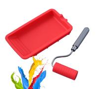 Rouleau À Peinture Murale - Outils Professionnels Rechargeables, Manchons De Revêtement En Microfibre, Poignée D'extension Réglable Avec Application Douce | Fournitures De Rénovation Efficaces Pour La