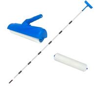 Rouleau à Peinture pour Plafond | Outil Anti-Goutte Réglable Pour Peinture,Perche En Acier Inoxydable Pour Rouleau À - pour Maison Cuisine Salle de Bain Salon Garage Intérieur Meuble