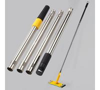 Rouleau À Peinture Rétractable, Potteau D'extension Amovible, Brosse De Nettoyage, Bâton D'extension Télescopique, Plafond, Fenêtres, Tige De Peinture Murale