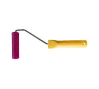 Rouleau à Peinture | Rouleau Porte Peinture 18 cm | Mousse Haute Densité Multifonction avec Manche Antidérapant pour Mur Plafond Meuble et Sol