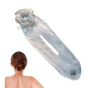 Rouleau à - Plus de problèmes de cheveux, rouleau à en forme de fleur, clip boule haair Buun Rooller | Design floral flexible antidérapant pour les rendez-vous, les fêtes, la