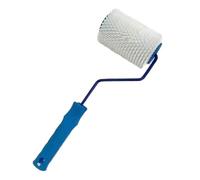 Rouleau à pointes auto-nivelant - 10,2 cm/22,9 cm - Outil manuel avec pointes de 13 mm pour enlever les bulles d'air - 10,2 cm