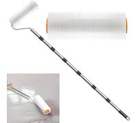 Rouleau à pointes de 22 cm - Rouleau de purge - Rouleau de purge - Avec picots de 13 mm de qualité professionnelle - Rouleau à clous pour purger le sol