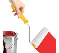 Rouleau À Pointes - Rouleau Ergonomique De 23 Cm Pour Sol - pour Auto-Lissant Béton | Pour Construction Dalle Rénovation Sous-Sol Cave Entrepôt Élimination Des Bulles