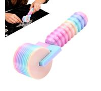 Rouleau à strass - Applicateur de pression amovible pour perles, cristaux, argile, broderie et impression sur vêtements, outil de bricolage pour projets créatifs et usage domestique