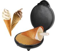 Rouleau à œufs électrique Moule à gaufres Machine à cornet de glace pour la maison