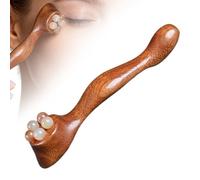 Rouleau à yeux | Bâtonnet léger en bois naturel et portable - Accessoire de massage visage | Pour la relaxation, spa capillaire, méditation, aromathérapie, cou, corps, maison, voyage, douche, yoga, sa