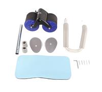 Rouleau Abdominal à Rebond Automatique, Toner Musculaire Doux rembourré à Faible Bruit de Base, Support de Coude de Roue d'entraînement pour Hommes Femmes pour Usage Domestique (Bleu)