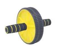 rouleau abdominal, Équipement d'entraînement abdominal for l'entraînement du tronc d'exercice comme tonique musculaire utilisé entraînement à domicile(Yellow)