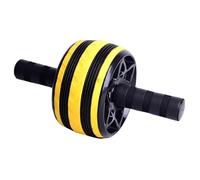 rouleau abdominal, Roue abdominale automatique avec rebond et angles multiples for l'entraînement abdominal le fitness à domicile(Yellow)