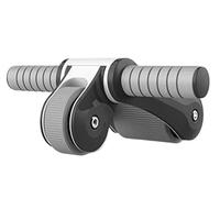 rouleau abdominal, Roue abdominale pliable for exercices abdominaux(Black)