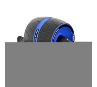 Rouleau abdominal | Rouleau abdominal de renforcement musculaire avec deux roues - Genouillère Équipement de fitness inclus Appareil d'entraînement de force pour les voyages Dortoir Salle de gym