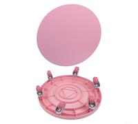 Rouleau abdominal silencieux à 6 roues pour fitness à domicile, entraînement de base avec coussinet antidérapant, équipement d'exercice lisse et silencieux pour brûler les graisses du ventre et