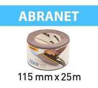 Rouleau abrasif Abranet 115 mm x 25 m MIRKA