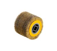 Rouleau abrasif avec fils en laiton pour satineur 100x120 mm