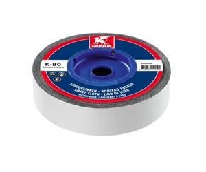 Rouleau abrasif flexible résistant à l'eau - grain 80 - 25x38mm GRIFFON