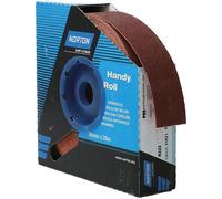 Saint-Gobain Norton Rouleaux abrasifs -R222- 38x25m P80 Quantité:1