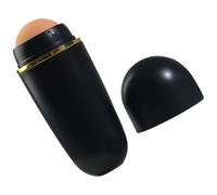 Rouleau Absorbant L'huile Visage 2pcs en Abs et Pierre Volcanique Noire