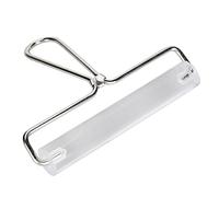 Rouleau acrylique poterie outil d'argile en céramique artisanat antiadhésif bricolage estampage à rouler gaufrage large poignée en acier inoxydable pour l'artisanat de sucre de (rouleau de 15 cm)