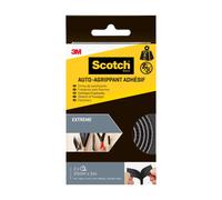 Scotch Rouleau adhésif agrippant noir 1 m x 25 mm – Extra fort, résistant aux intempéries