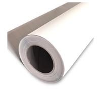 ROULEAU ADHÉSIF BLANC ASPECT MAT 45 CM X 5M. VINYL AUTOCOLLANT MULTI USAGE VENDU AU MÈTRE. ADHÉSIF DE DÉCORATION AU MÈTRE
