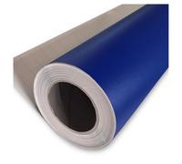 ROULEAU ADHÉSIF BLEU COBALT ASPECT MAT 45 CM X 5M. VINYL AUTOCOLLANT MULTI USAGE VENDU AU MÈTRE. ADHÉSIF DE DÉCORATION AU MÈTRE