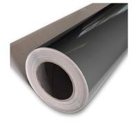 Rouleau adhésif Gris Foncé aspect brillant 45 cm x 5 m, vinyl autocollant multi usage vendu au mètre, adhésif de décoration au mètre