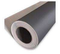 ROULEAU ADHÉSIF GRIS FONCÉ ASPECT MAT 45 CM X 5M. VINYL AUTOCOLLANT MULTI USAGE VENDU AU MÈTRE. ADHÉSIF DE DÉCORATION AU MÈTRE