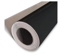 Rouleau adhésif Noir aspect brillant 45 cm x 5 m, vinyl autocollant multi usage vendu au mètre, adhésif de décoration au mètre