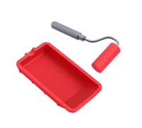 Rouleau adhésif précis en silicone pour tête de brosse réutilisable avec design anti-fuite pour projet collant en atelier - Outil professionnel d'épandage adhésif