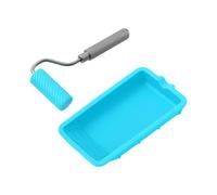 Rouleau adhésif précis en silicone pour tête de brosse réutilisable avec design anti-fuite pour projet collant en atelier