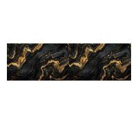 Rouleau adhésif sol anti-dérapant effet pierre noir gris et sable jaune H60 x L200 cm