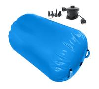 Rouleau Aérien - Rouleau Acrobatique Gonflable | Entraîneur de Saltos Arrière avec Pompe pour Équilibre Yoga Gymnastique Danse Cheerleading Fitness à Domicile