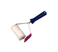 Rouleau angle 120mm - SAVY - Fibres polyamide 12mm - Manche polyprolpylène - Tige galvanisée Ø 6mm