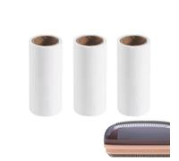 Rouleau anti-peluches de voyage - Double face | Rouleau anti-peluches portable avec tête de brosse et housse | Épilateur réutilisable extra collant pour chiens et chats | Nettoyant anti-peluches pour