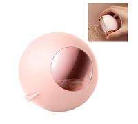 Rouleau anti-peluches et poils d’animaux réutilisable avec gel collant, pour vêtements, canapés, tapis, lit (rose)