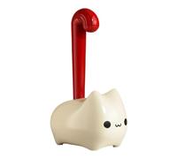 Rouleau anti-peluches pour animaux de compagnie | Rouleau adhésif pour vêtements | Rouleau d'épilation de vêtements | Épilateur d'animaux mignon avec rouleau adhésif et design de chat avec queue