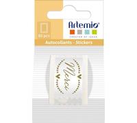 Rouleau Autocollants Foil On Se Marie - 25x35 Mm