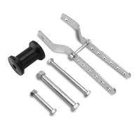 Rouleau Bateau Remorque - Quille Renforcée, Guide Pratique en Caoutchouc | Dispositif Marine Portable, Fixation Stable, Protection Coque Vaisseau, Accessoire Transport Voilier Ski Kayak Entretien