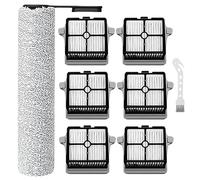 Rouleau brosse et filtre compatibles avec aspirateur sans fil Tineco Floor One S7/S7 Pro/3.0Smart (E (1+6+1))