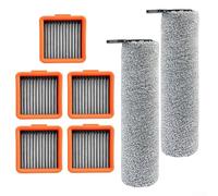 Rouleau brosse et filtre de rechange pour aspirateurs Uwant D5 D5 Pro D100 Plus A60 V8 V10 D500 Series pour le nettoyage de la maison et du jardin (B)