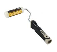 Rouleau Brosse Laqueur - 30Mm - Tous Types De Peintures - Pure Laine 5Mm - Manche Et Rouleau - Amt