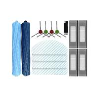 Rouleau brosse latérale principale filtre Hepa vadrouille sac à poussière de chiffon, Compatible for ECOVACS DEEBOOT OZMO T9 AIVI / T9 AIVI + PLUS accessoires de pièces de rechange (Color : Set A)