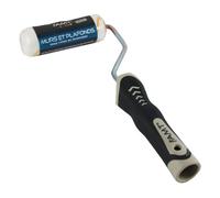 Rouleau Brosse Murs Et Plafonds - 30 Mm - Tous Types De Peintures - Fibres Polyamides 12 Mm - Manche Et Rouleau - Amt