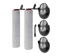 Rouleau Brosse pour Mova pour x4 Pro Plus Nettoyage Rouleau Brosse | Élimine taches tenaces, pour sol pour trace, microfibre douce, compatible pour x4 Pro/Plus, installation rapide