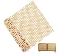 Rouleau Cannage 42x100cm Cannage Rouleau pour Meuble, Fait à la Main Produits Imitation Rotin Peut être Recadré Pour Chaises, Casiers DéCoration DIY