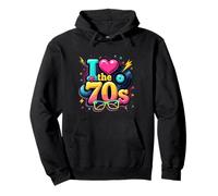 Rouleau Cassette Vintage en Vinyle I Love The 70s Sweat à Capuche