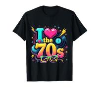 Rouleau Cassette Vintage en Vinyle I Love The 70s T-Shirt